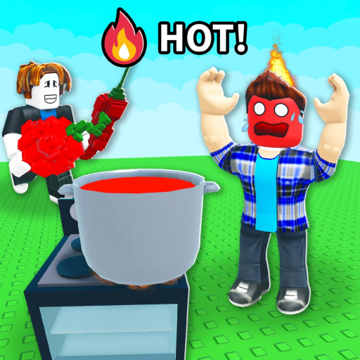 Make Hotsauce Roblox game icon showing pepper farming simulation by Stackwork Studios SPICY